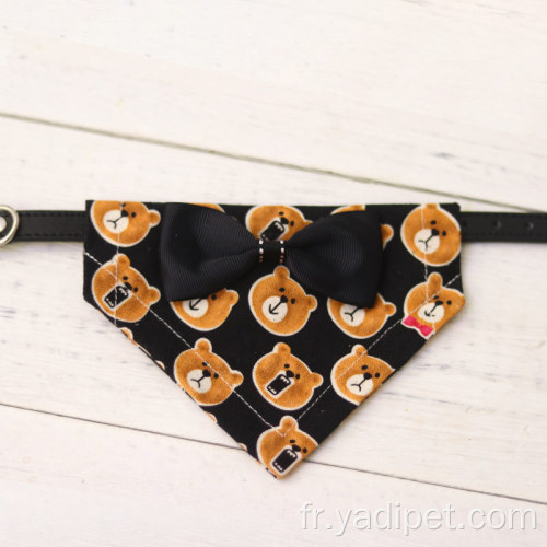 Ours Triangle Écharpe Chien Chat Collier